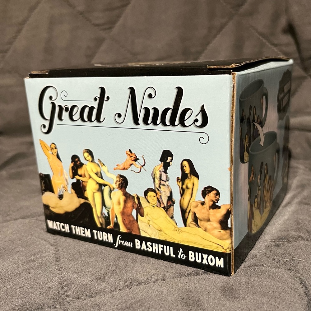 Brand new The unemployed Philosophers Guild Great Nudes mug